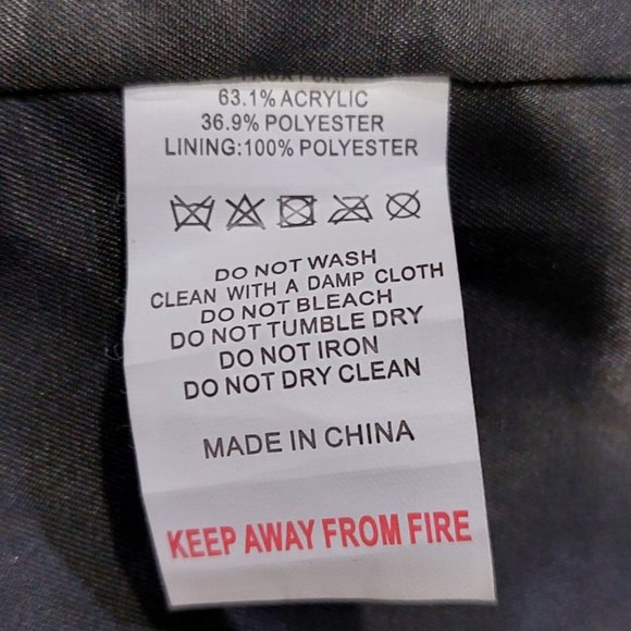 💋BOHO CHIC💋 GORGEOUS Black Faux Fox Fur Jacket - Picture 15 of 16